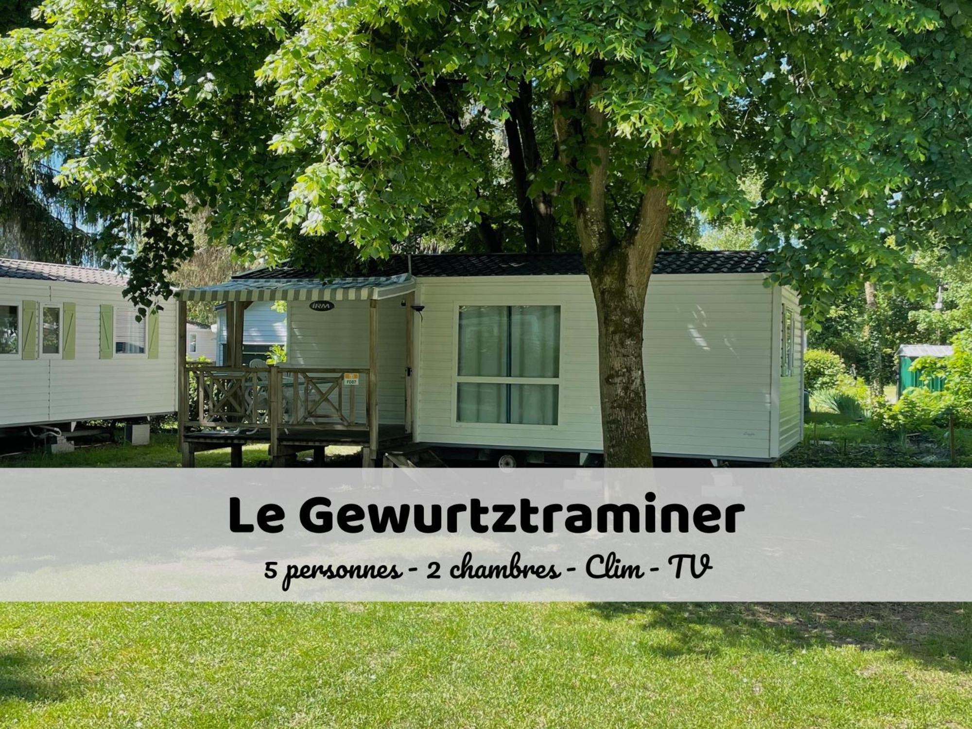 Le Gewurz - Bungalow Climatise Avec Tv Pour 5 Boofzheim Extérieur photo